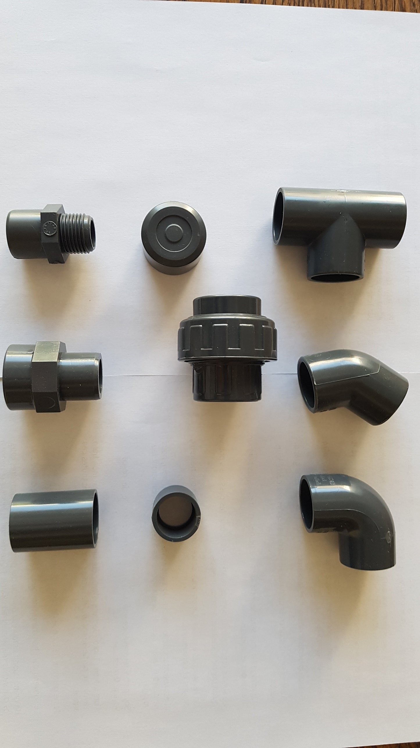 DIAMETRE 63 A COLLER BOUCHON, COUDE, MANCHON, RACCORD, TE, VANNE PRESSION PISCINE