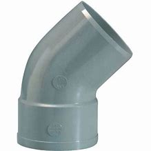 COUDE 45 MF DIAMETRE 40 PVC EVACUATION